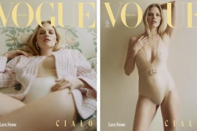 Vogue Poland March 2022 : Lara Stone by Ina Lekiewicz & Julia Noni