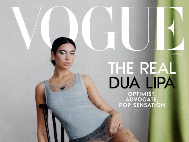 US Vogue June/July 2022 : Dua Lipa by Tyler Mitchell