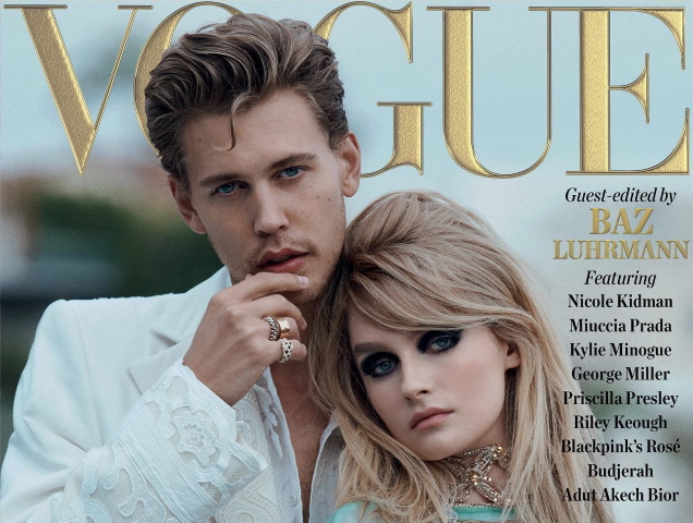 Vogue Australia June 2022 : Austin Butler & Olivia DeJonge by Lachlan Bailey