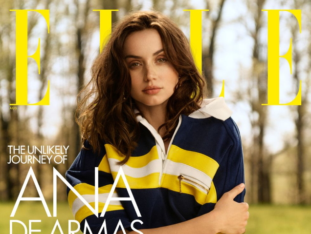 US Elle August 2022 : Ana de Armas by Christian MacDonald