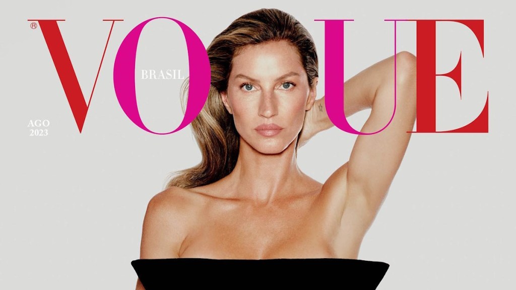 Vogue Brazil August 2023 : Gisele Bündchen by Lufré