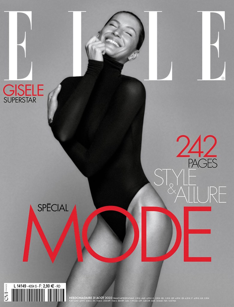 Elle France August 31, 2023 : Gisele Bündchen & Malika Louback by Chris Colls