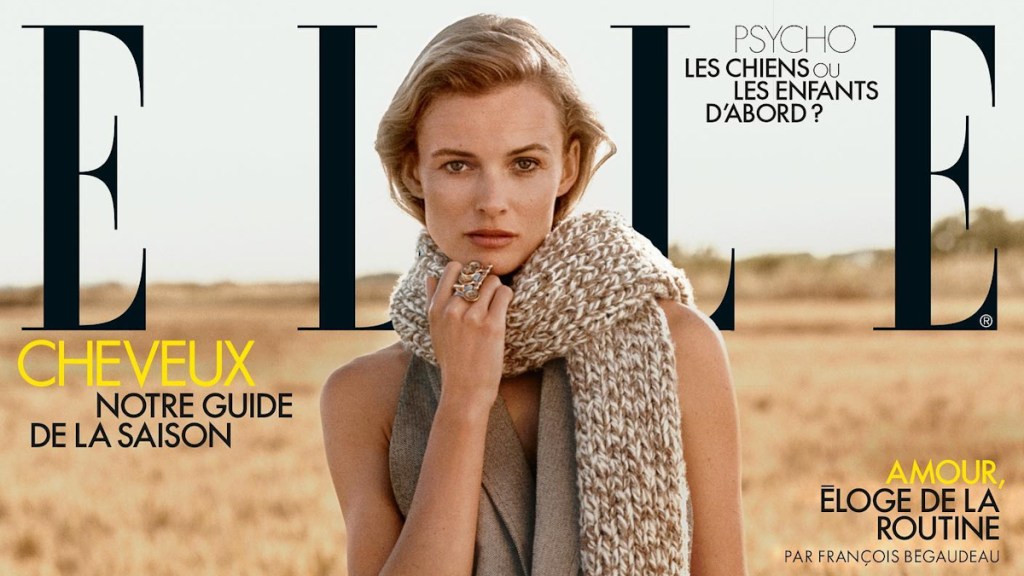 Elle France September 21, 2023 : Edita Vilkeviciute by Ben Weller