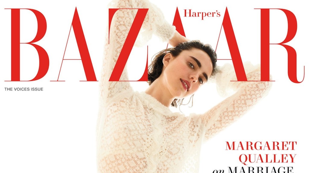 US Harper's Bazaar October 2023 : Margaret Qualley by Amy Troost