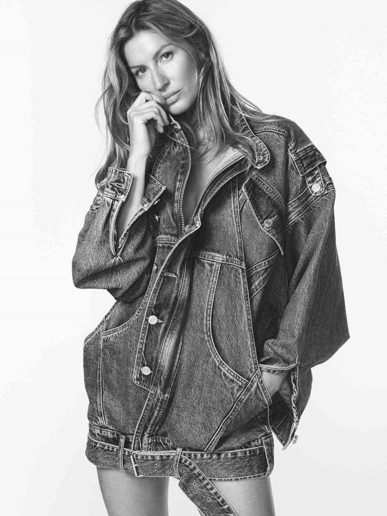 Frame Denim F/W 2023.24 : Gisele Bündchen by David Sims