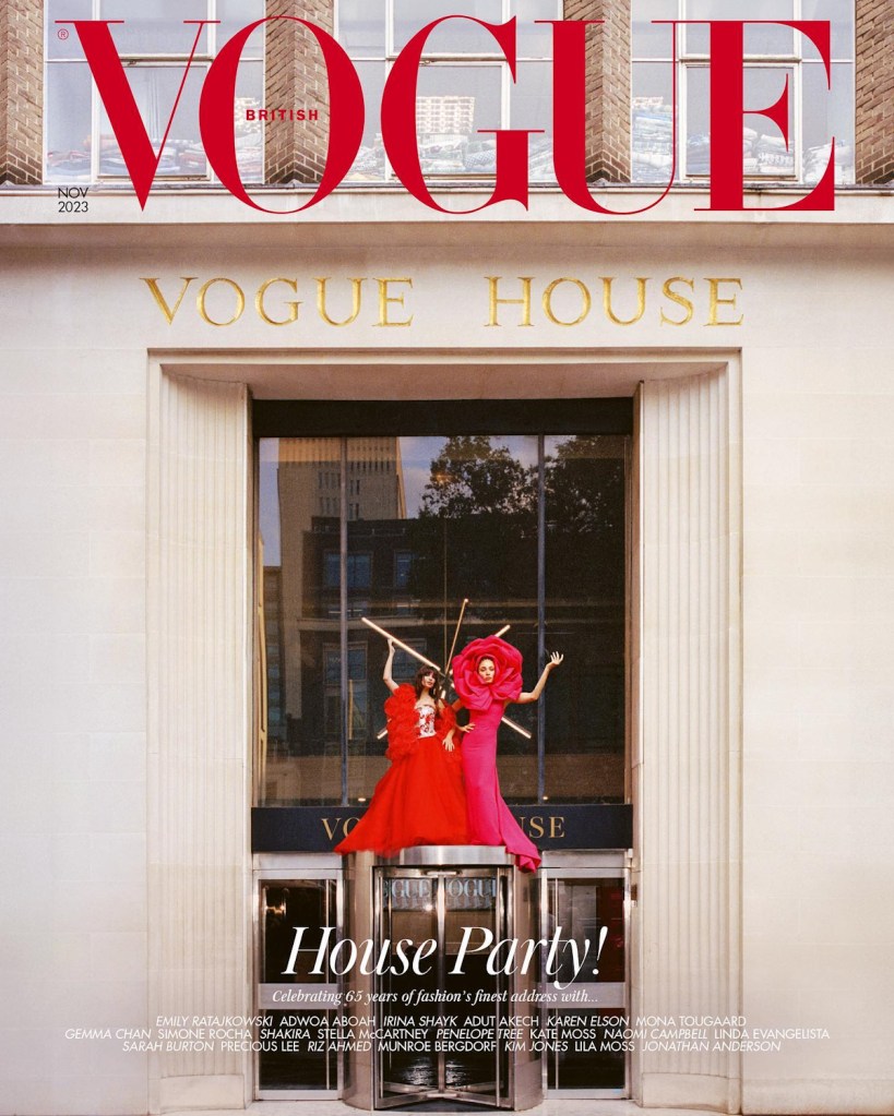 UK Vogue November 2023 by Sean Thomas