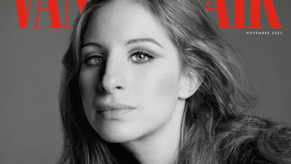 Vanity Fair November 2023 : Barbra Streisand by Richard Avedon