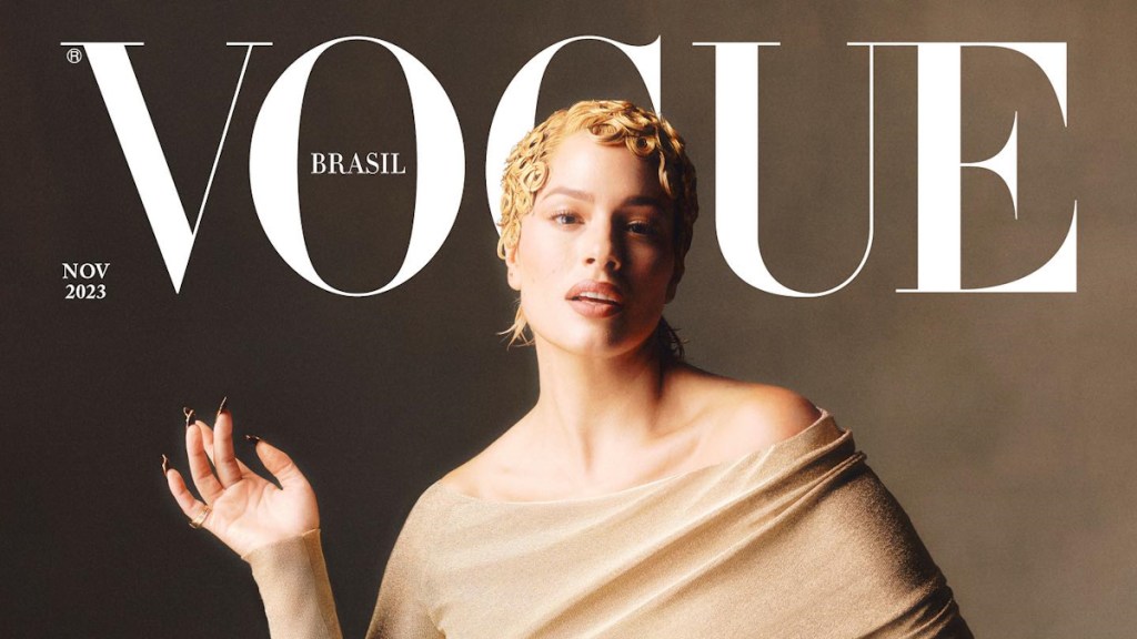 Vogue Brazil November 2023 : Ashley Graham by Marcos Florentino & Kelvin Yule