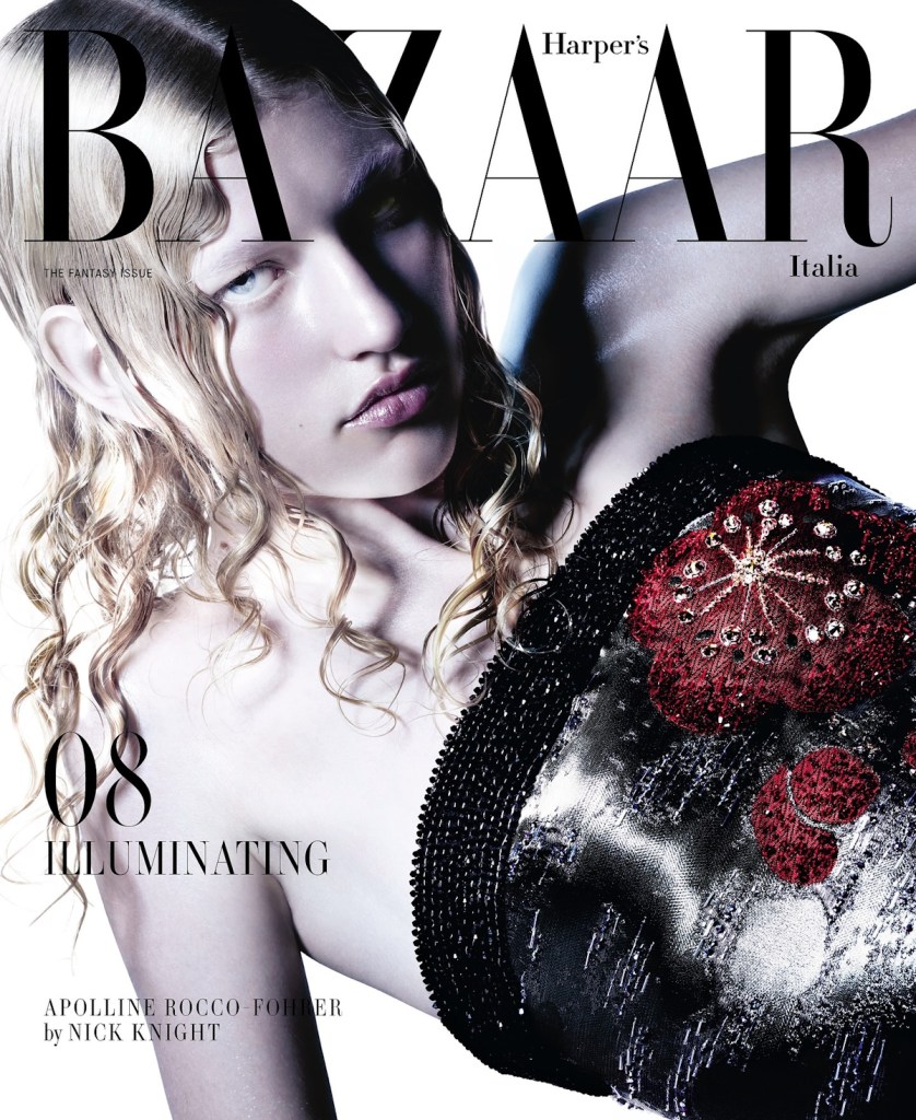 Harper’s Bazaar Italia December 2023 : Apolline Rocco Fohrer & Avanti Nagrath by Nick Knight 