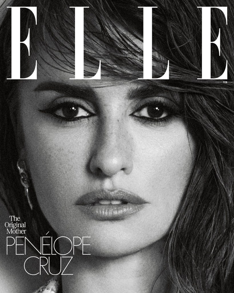 US Elle February 2024 : Penélope Cruz by Zoey Grossman