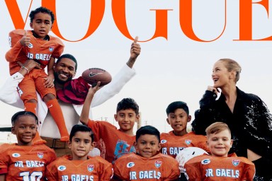 US Vogue 'Digital Edition' Winter 2024 : Usher & Carolyn Murphy by Campbell Addy