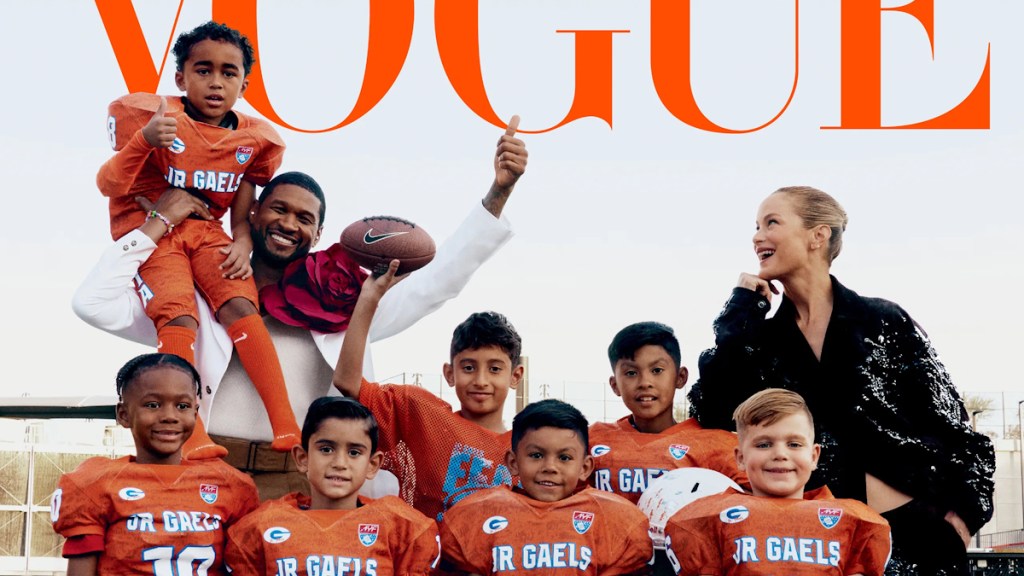 US Vogue 'Digital Edition' Winter 2024 : Usher & Carolyn Murphy by Campbell Addy