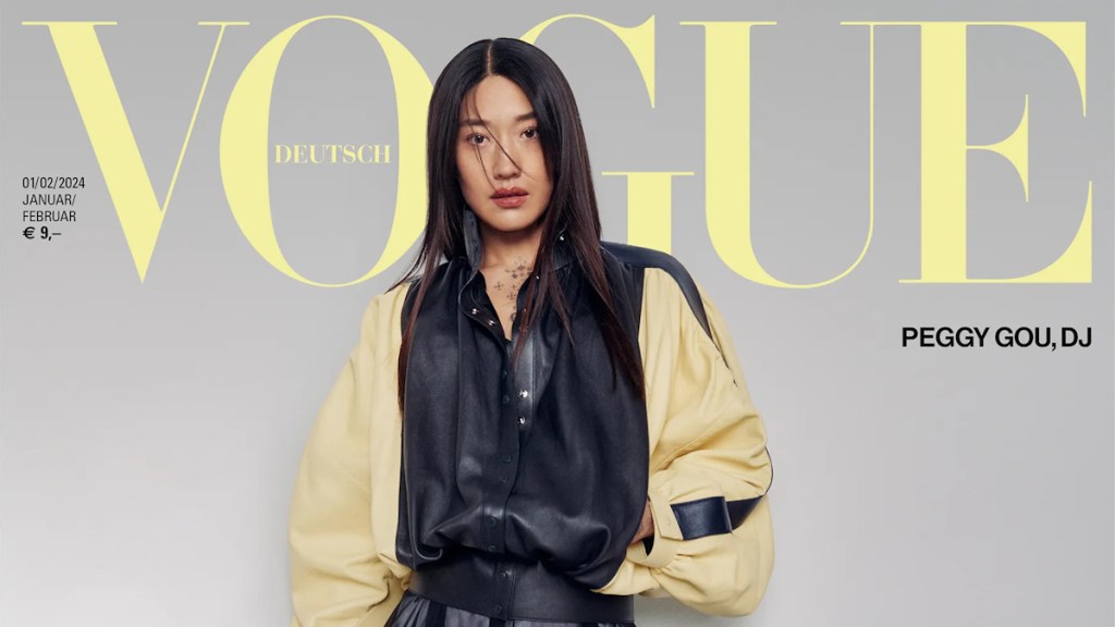 Vogue Germany January/February 2024 : Peggy Gou by Misha Taylor