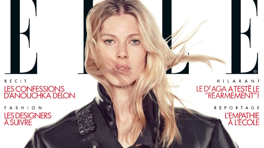 Elle France February 22, 2024 : Iselin Steiro & Saskia de Brauw by Daniel Jackson