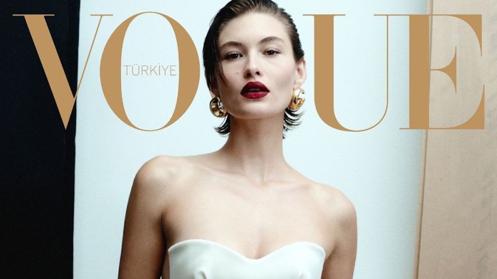 Vogue Turkey February 2024 : Grace Elizabeth by Yulia Gorbachenko