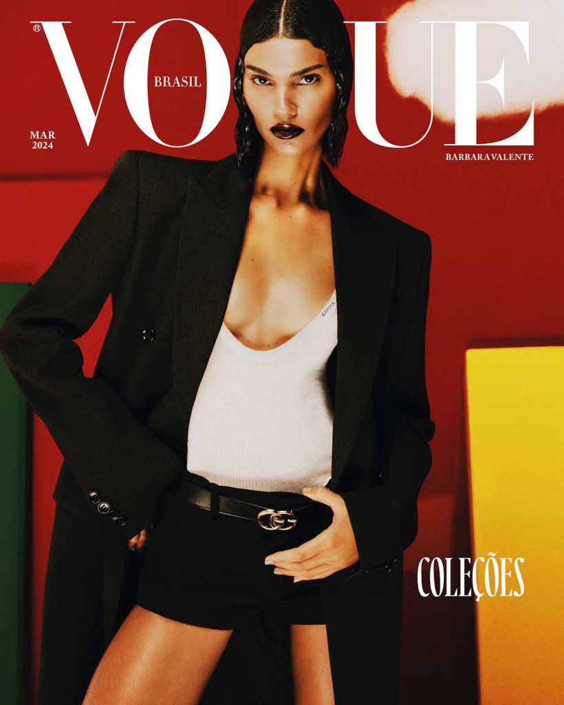 Vogue Brazil March 2024 : Barbara Valente by Lufré 