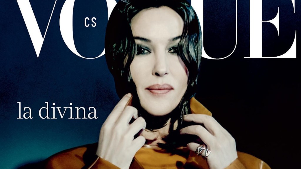 Vogue Czechoslovakia March 2024 : Monica Bellucci by Paolo Roversi