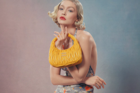 Miu Miu 'Matelassé' Handbags 2024 : Gigi Hadid by Steven Meisel