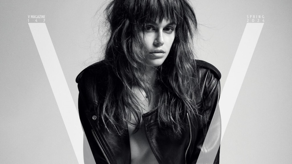 V Magazine #147 Spring 2024 : Kaia Gerber by Mario Sorrenti