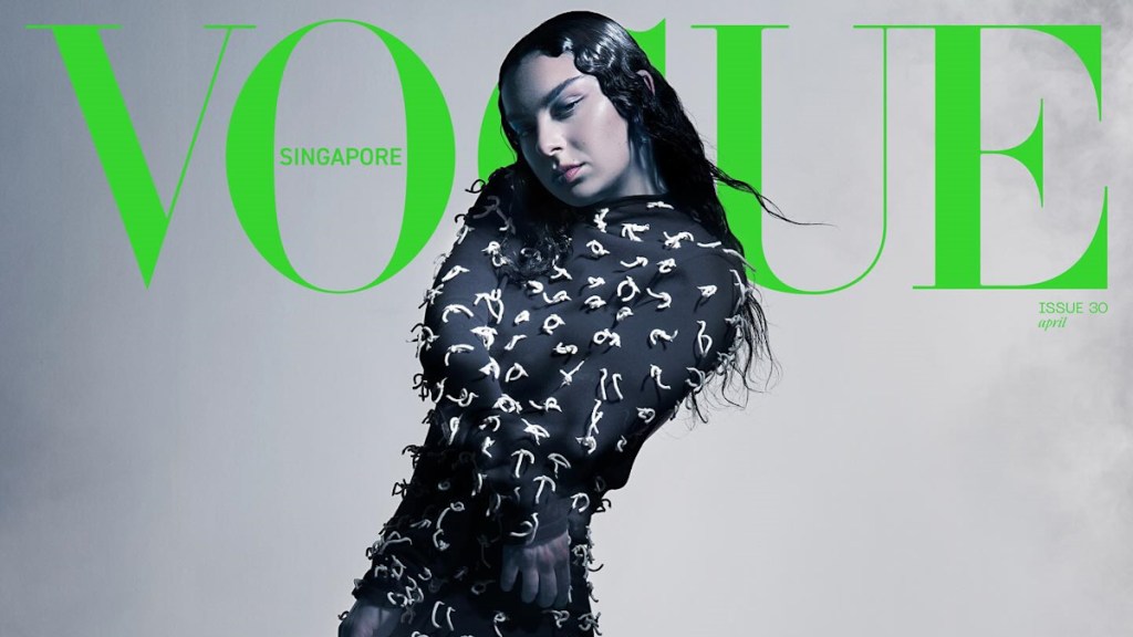 Vogue Singapore April 2024 : Charli XCX by Nick Knight