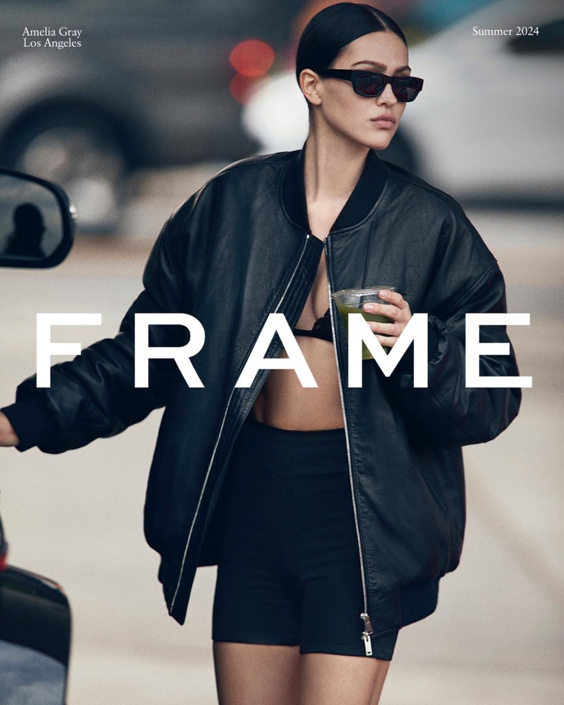 Frame Denim S/S 2024 : Amelia Gray by Erik Torstensson