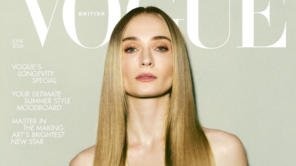 UK Vogue June 2024 : Sophie Turner by Mikael Jansson