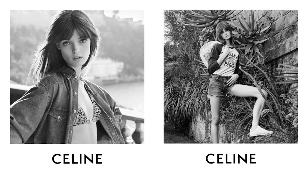 Celine 'Plein Soleil' Summer 2024 : Lulu Tenney by Hedi Slimane 