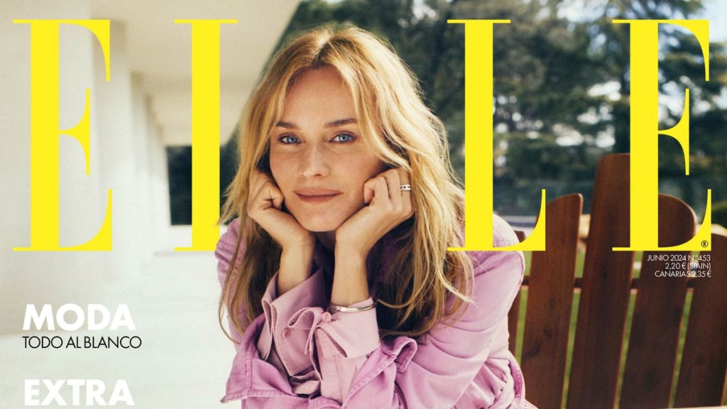 Elle España June 2024 : Diane Kruger by Xavi Gordo