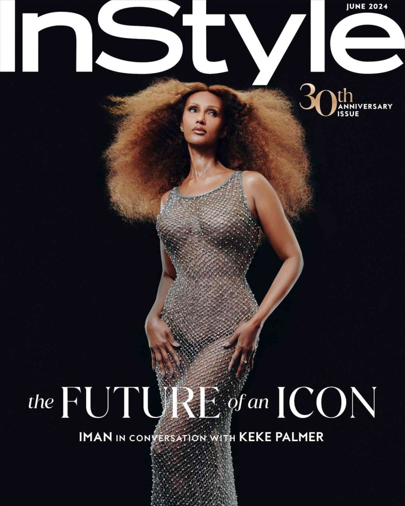 US InStyle June 2024 : Iman by AB+DM