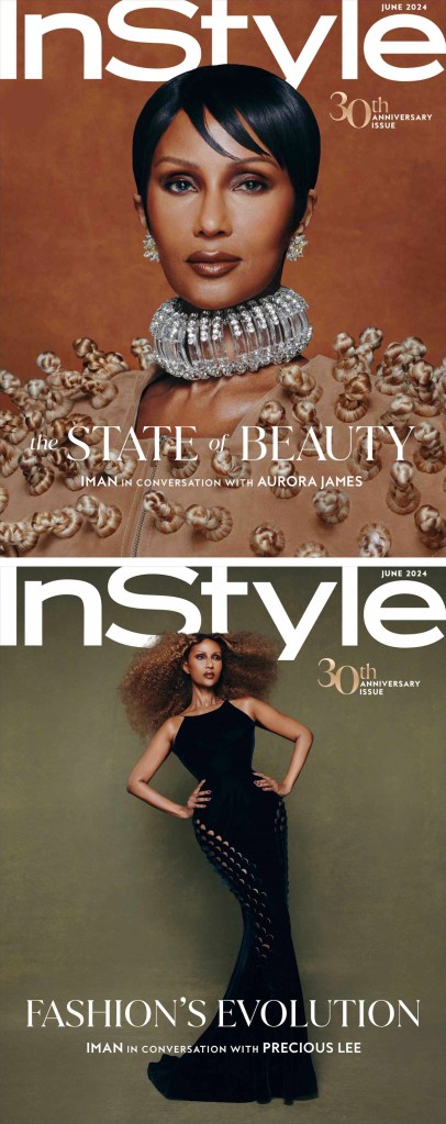 US InStyle June 2024 : Iman by AB+DM