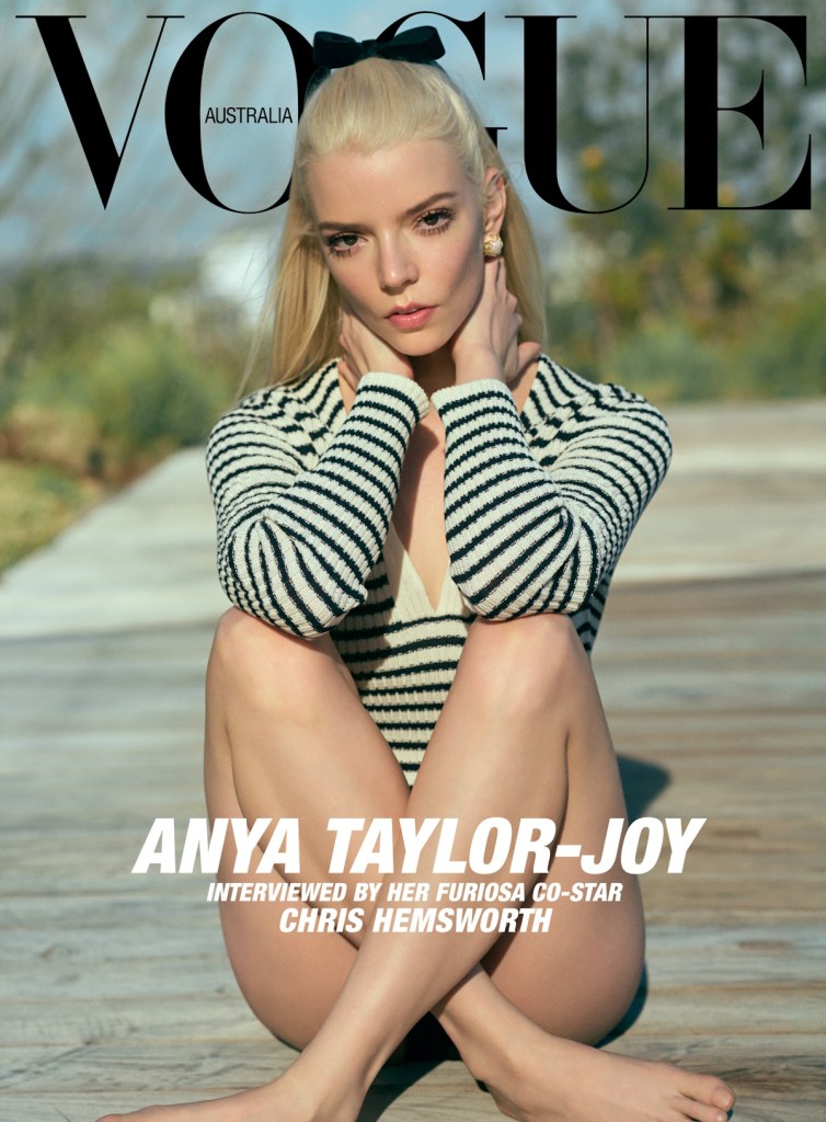 Vogue Australia June 2024 : Anya Taylor-Joy by Josh Olins