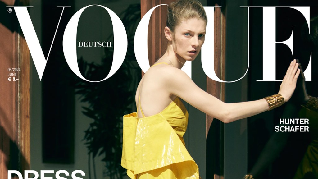 Vogue Germany June 2024 : Hunter Schafer by Ethan James Green