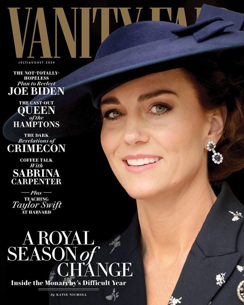 Vanity Fair July/August 2024 : Catherine, Princess of Wales by Chris Jackson 