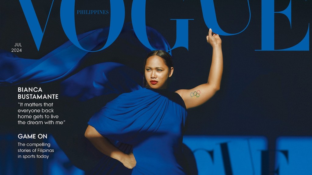 Vogue Philippines July 2024 : Hidilyn Diaz by Mark Nicdao