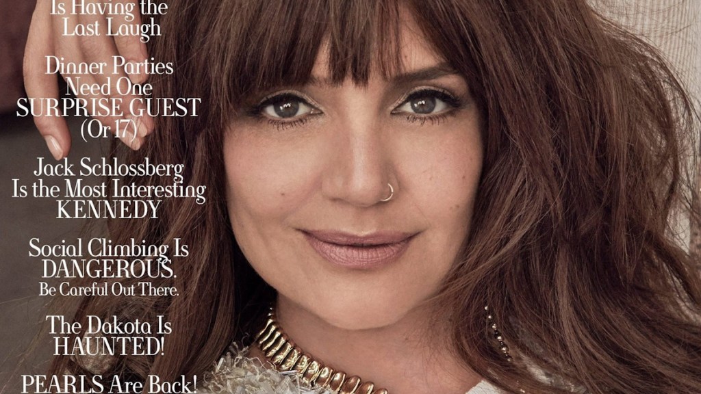 Town & Country September 2024 : Katie Holmes by Ruven Afanador