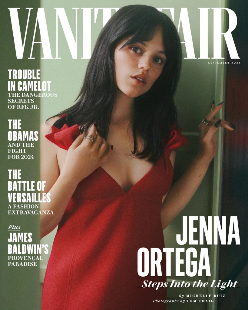 Vanity Fair September 2024 : Jenna Ortega by Tom Craig