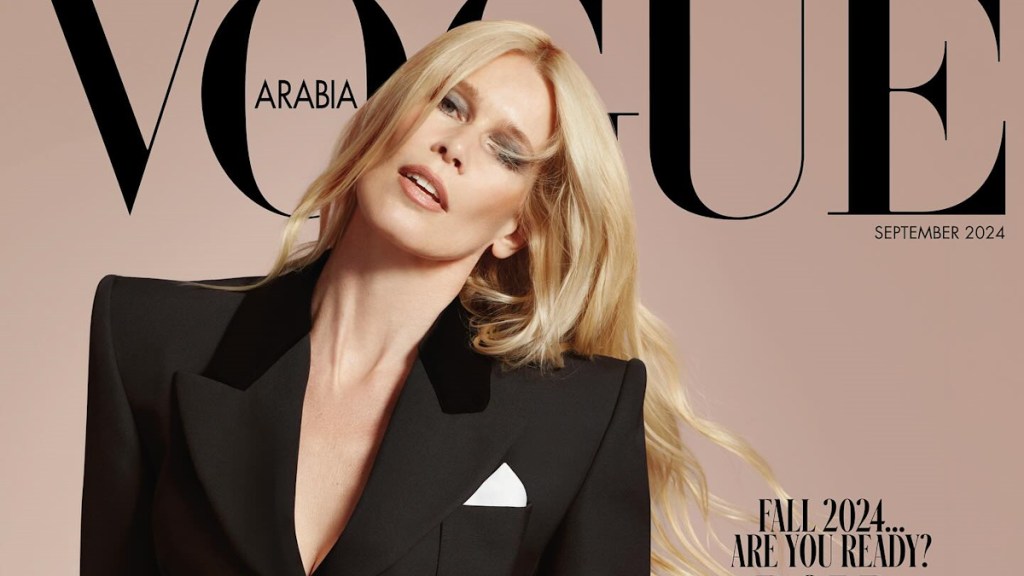 Vogue Arabia September 2024 : Claudia Schiffer by Kayt Jones