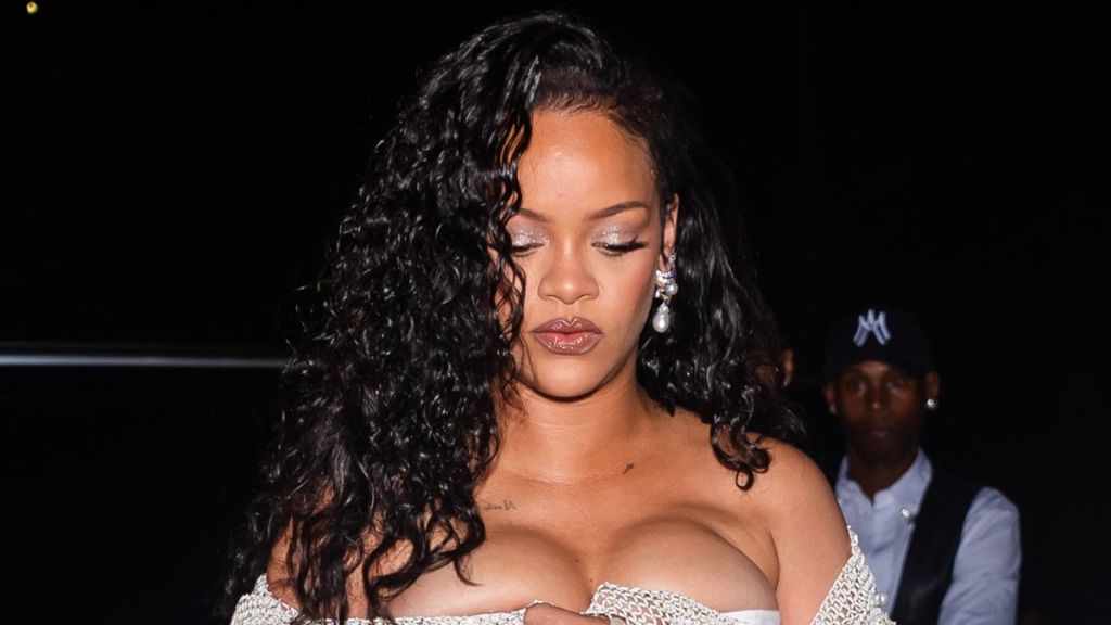 Rihanna attends the Alaia fashion show during New York Fashion Week: The Shows at the Solomon R. Guggenheim Museum on September 06, 2024 in New York City.