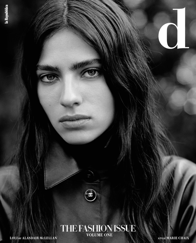 D la Repubblica ‘The Fashion Issue’ Volume #1 2024 : Loli Bahia by Alasdair McLellan 