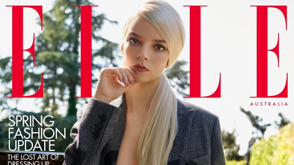 Elle Australia September 2024 : Anya Taylor-Joy by Pamela Hanson