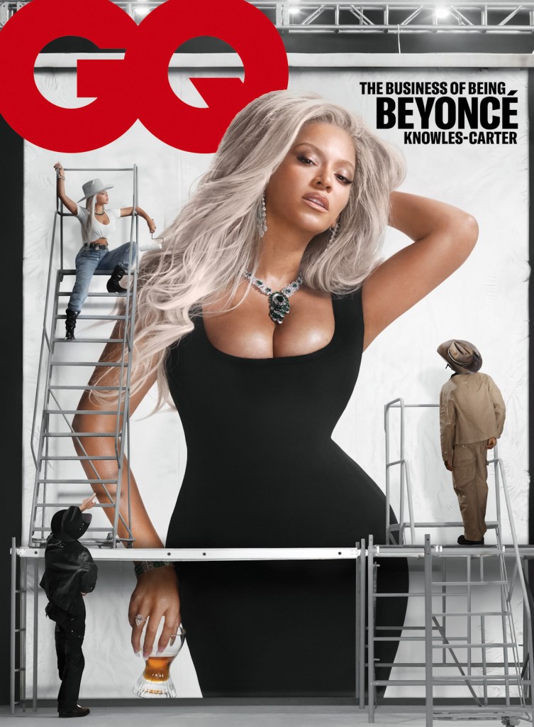 US GQ October 2024 : Beyoncé by Bryce Anderson 