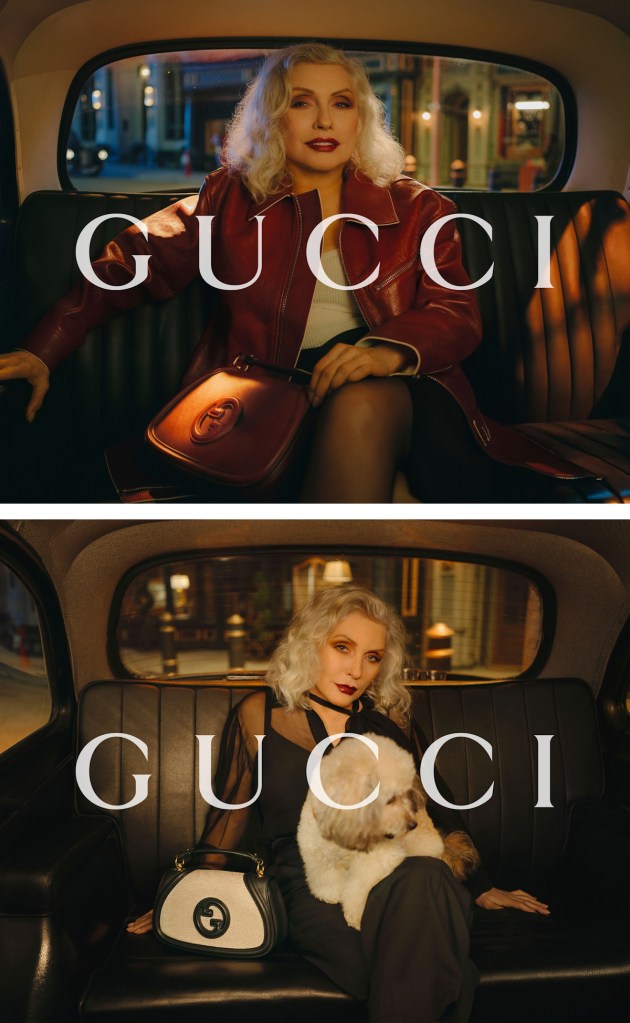 Gucci Cruise 2025 : Debbie Harry by Nan Goldin