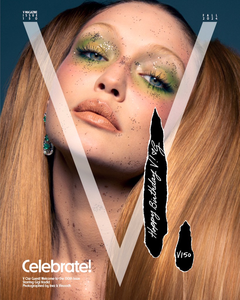 V Magazine #150 Fall 2024 : Gigi Hadid by Inez van Lamsweerde & Vinoodh Matadin 