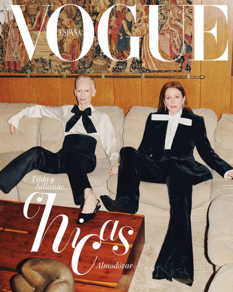 Vogue España September 2024 : Tilda Swinton & Julianne Moore by Quentin De Briey