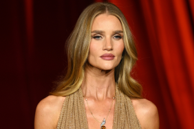 Rosie Huntington-Whiteley Academy Museum Gala plunging gown