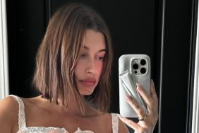 Hailey Bieber, who recently shared her bedtime skincare routine that consisted of only Rhode products.