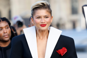 Zendaya is seen during the Womenswear Spring/Summer 2025 as part of Paris Fashion Week on October 01, 2024 in Paris, France.