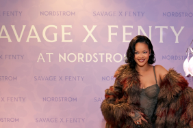 Rihanna attends the Savage X Fenty Celebration of Lavish Lace Debut at Nordstrom Century City on October 10, 2024 in Los Angeles, California.