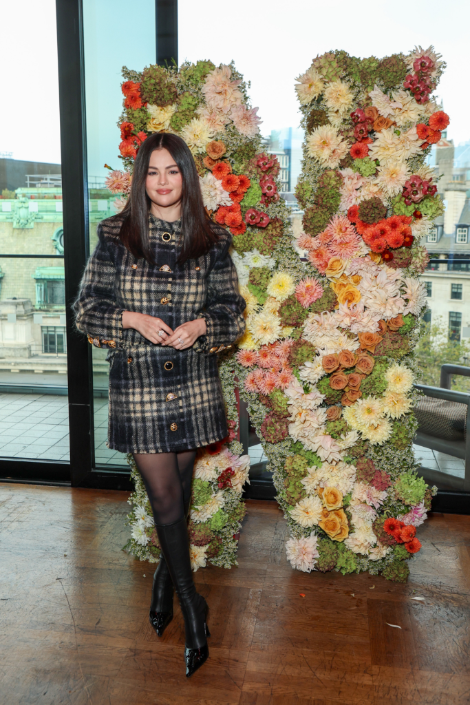 Selena Gomez attends the Netflix Awards Brunch during the 2024 BFI London Film Festival at 180 The Strand on October 13, 2024 in London, England. 