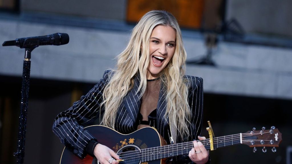 Kelsea Ballerini performs on NBC's "Today" at Rockefeller Plaza on October 25, 2024 in New York City.